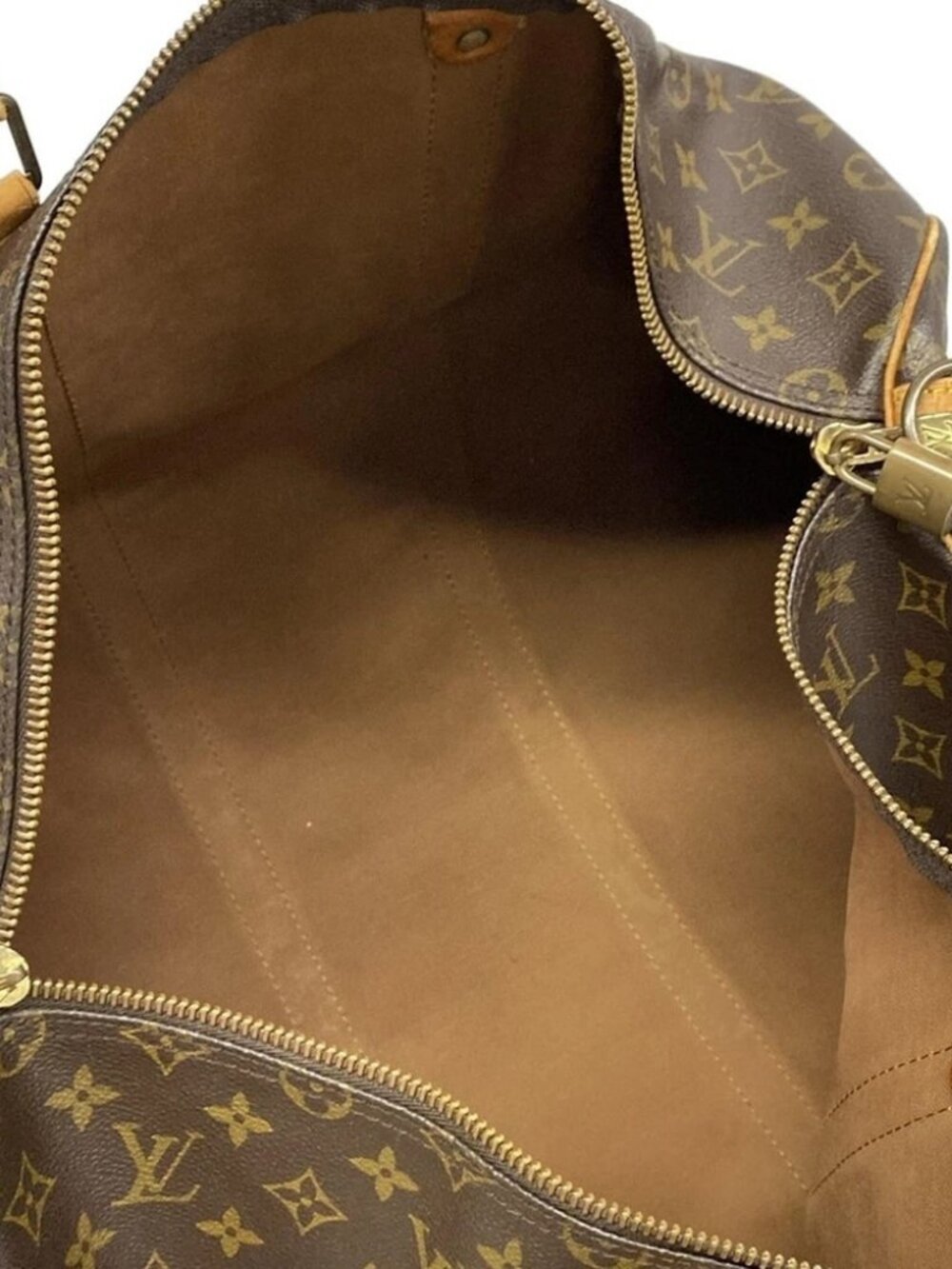 LOUIS VUITTON Keepall Bandouliere 50 M41416 Monogram Boston Bag - Picture 14 of 14